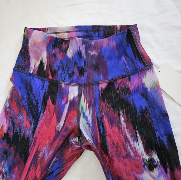 Lululemon Wunder Train HR Tight 28" DICR Multicolor Leggings Women's Size 4 - Picture 3 of 7